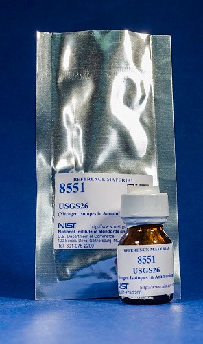 SRM 8551 USGS26 （硫酸銨中的氮同位素）標準品