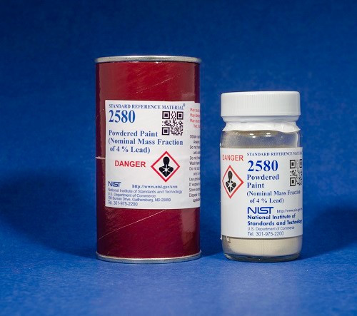 SRM 2580 粉狀油漆標(biāo)準(zhǔn)品(標(biāo)稱(chēng)質(zhì)量分?jǐn)?shù)為4%鉛)