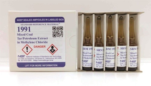 SRM 1991 亞甲基氯化物中混合煤焦油/石油萃取物標(biāo)準(zhǔn)品