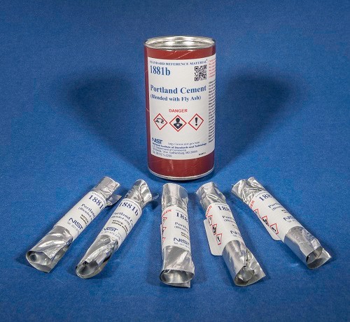 SRM 1881b  硅酸鹽水泥(摻粉煤灰)標(biāo)準(zhǔn)品