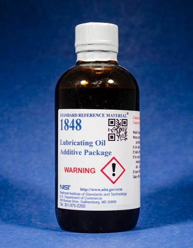 SRM 1848  潤(rùn)滑油添加劑包裝標(biāo)準(zhǔn)品