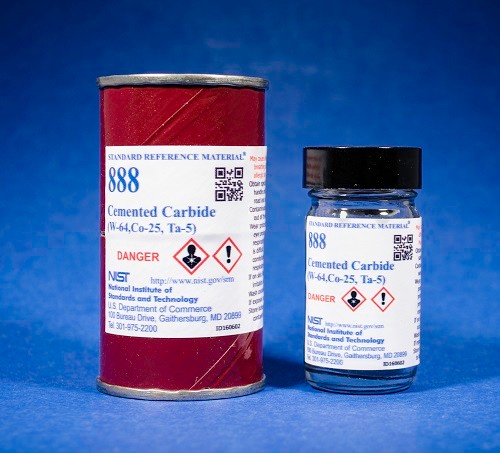 SRM 888 硬質合金(W-64，Co-25，Ta-5)標準品
